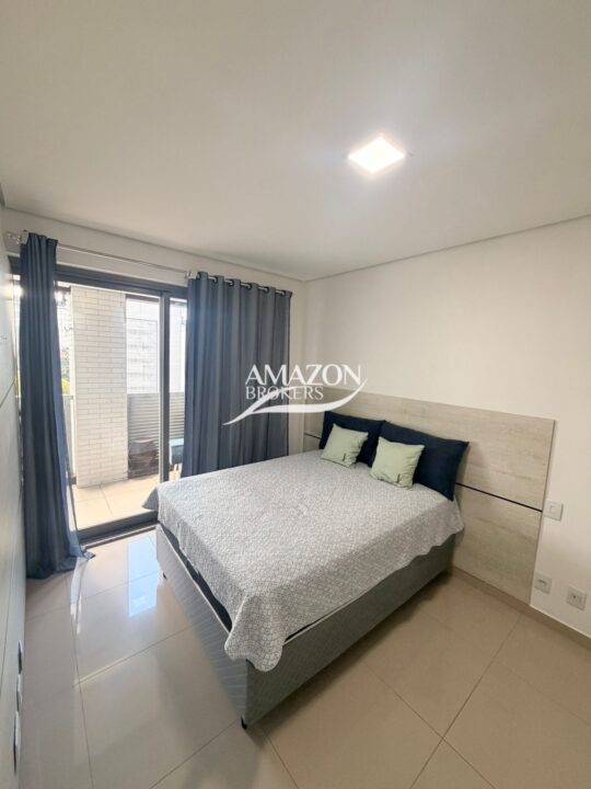 SOBERANE RESIDENCE, ADRIANÓPOLIS – APARTAMENTO 53m2 MOBILIADO – DISPONÍVEL PARA LOCAÇÃO