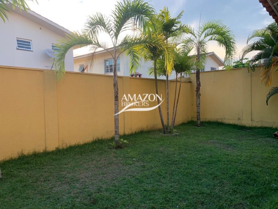 GOLDEN VILLE RESIDENCIAL, NOVO ALEIXO – CASA DUPLEX 181m2 MOBILIADA - DISPONÍVEL PARA LOCAÇÃO