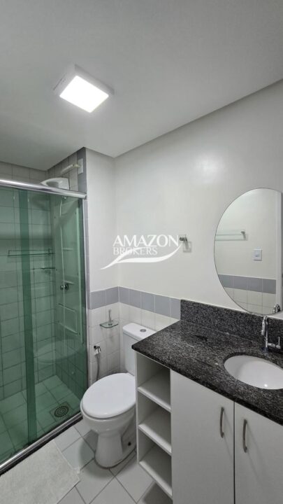 METRÓPOLIS RESIDENCE, PARQUE 10 – APARTAMENTO MOBILIADO 50 m2 – DISPONÍVEL PARA LOCAÇÃO