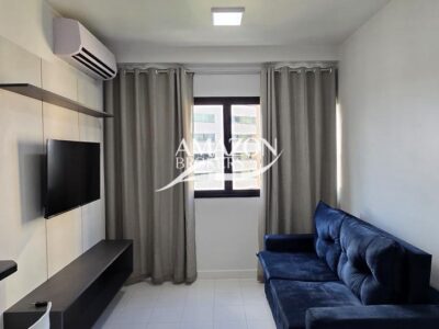 METRÓPOLIS RESIDENCE, PARQUE 10 – APARTAMENTO MOBILIADO 50 m2 – DISPONÍVEL PARA LOCAÇÃO
