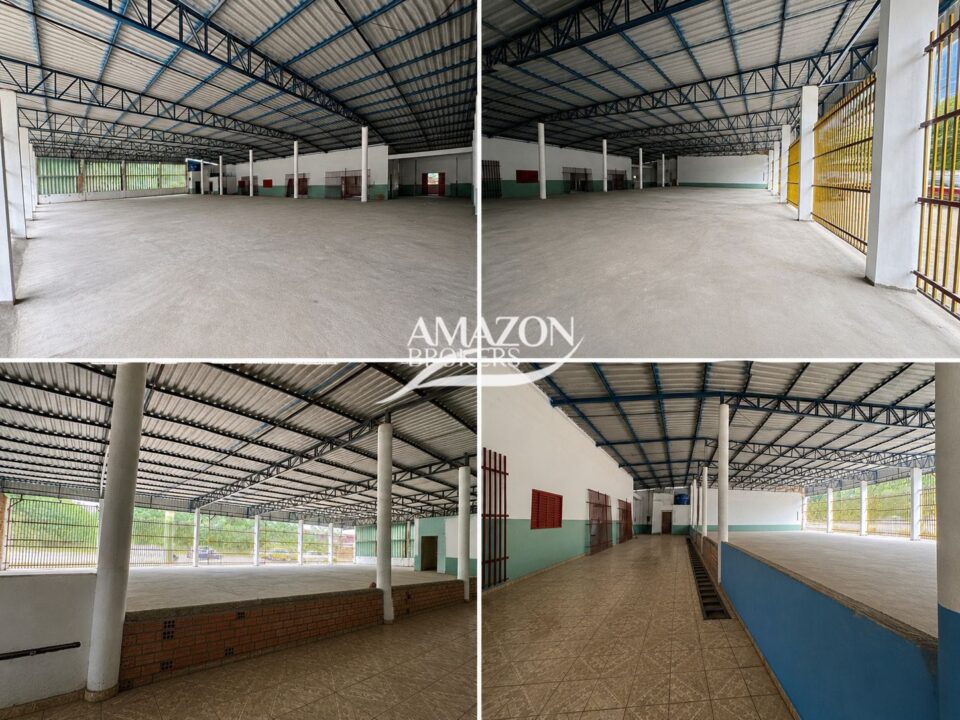 GALPÃO COM 603m2 NA AV. TORQUATO TAPAJÓS – DISPONÍVEL PARA LOCAÇÃO