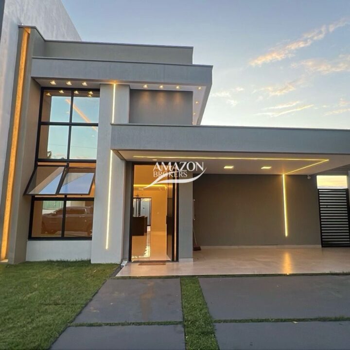 PASSAREDO RESIDENCIAL, PONTA NEGRA – CASA TÉRREA 176m2 – DISPONÍVEL PARA VENDA