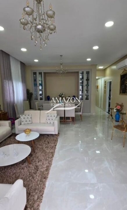 ALPHAVILLE 2 RESIDENCIAL, PONTA NEGRA – CASA TÉRREA 464m2 – DISPONÍVEL PARA VENDA