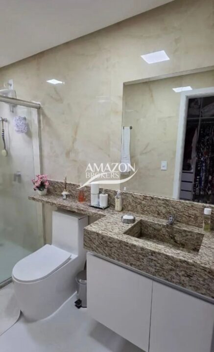 ALPHAVILLE 2 RESIDENCIAL, PONTA NEGRA – CASA TÉRREA 464m2 – DISPONÍVEL PARA VENDA