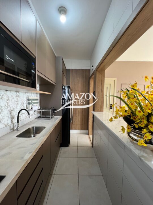 APARTAMENTO 98 m2 NO CONDOMÍNIO ACQUARELLE, PONTA NEGRA - DISPONÍVEL PARA LOCAÇÃO