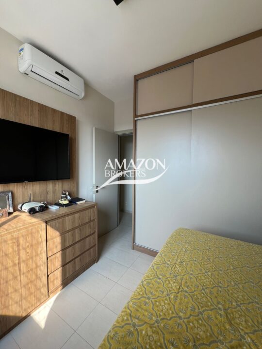 APARTAMENTO 98 m2 NO CONDOMÍNIO ACQUARELLE, PONTA NEGRA - DISPONÍVEL PARA LOCAÇÃO
