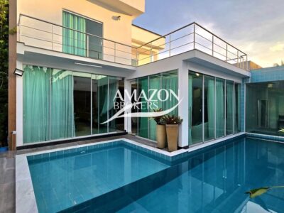 CASA DUPLEX MOBILIADA 700m2 NO CONDOMÍNIO ITAPURANGA III, PONTA NEGRA - DISPONÍVEL PARA VENDA