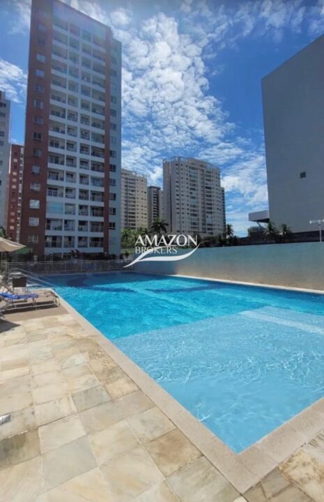 APARTAMENTO 68m2 NO CONDOMÍNIO RIVER SIDE, PONTA NEGRA - DISPONÍVEL PARA LOCAÇÃO