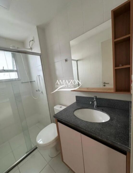 APARTAMENTO 68m2 NO CONDOMÍNIO RIVER SIDE, PONTA NEGRA - DISPONÍVEL PARA LOCAÇÃO