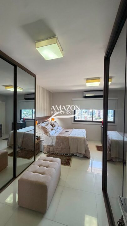 CONDOMÍNIO SAINT ROMAIN, BAIRRO NOSSA SENHORA DAS GRAÇAS - APARTAMENTO SEMIMOBILIADO 210m2 - DISPONÍVEL PARA VENDA