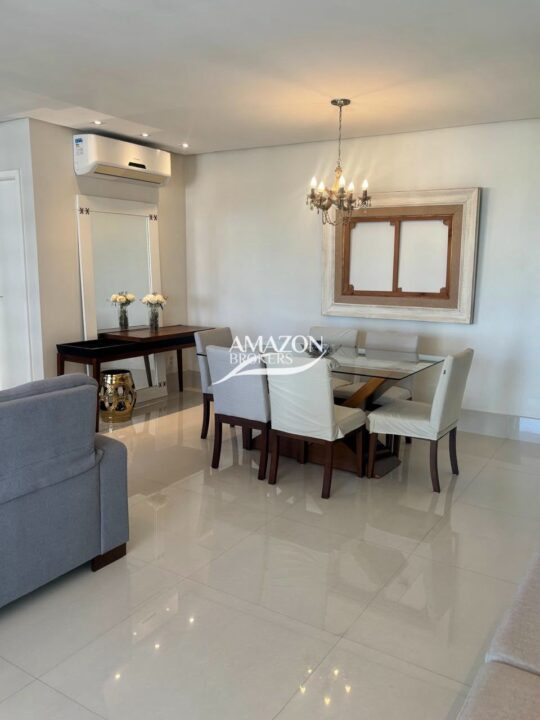 CONDOMÍNIO AUTHENTIC, BAIRRO ADRIANÓPOLIS - APARTAMENTO MOBILIADO 140m2 - DISPONÍVEL PARA VENDA