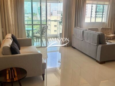 CONDOMÍNIO AUTHENTIC, BAIRRO ADRIANÓPOLIS - APARTAMENTO MOBILIADO 140m2 - DISPONÍVEL PARA VENDA