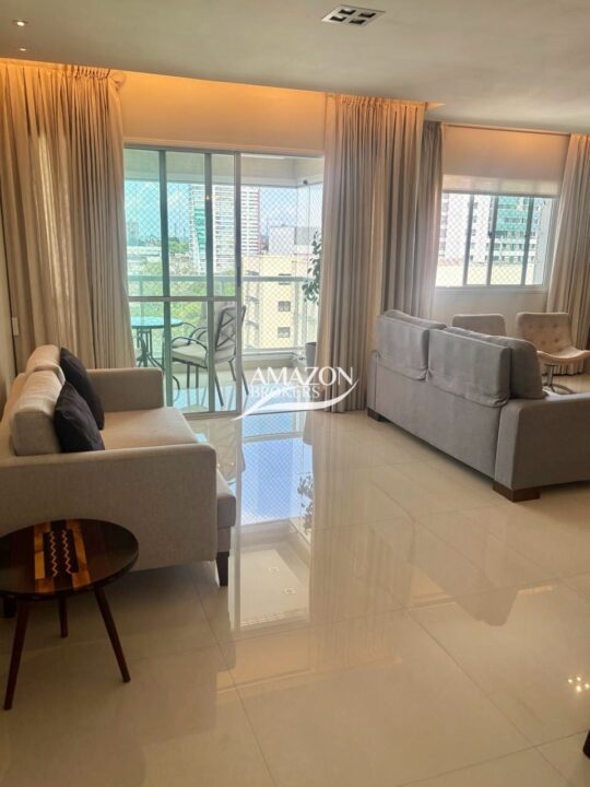 CONDOMÍNIO AUTHENTIC, BAIRRO ADRIANÓPOLIS - APARTAMENTO MOBILIADO 140m2 - DISPONÍVEL PARA VENDA