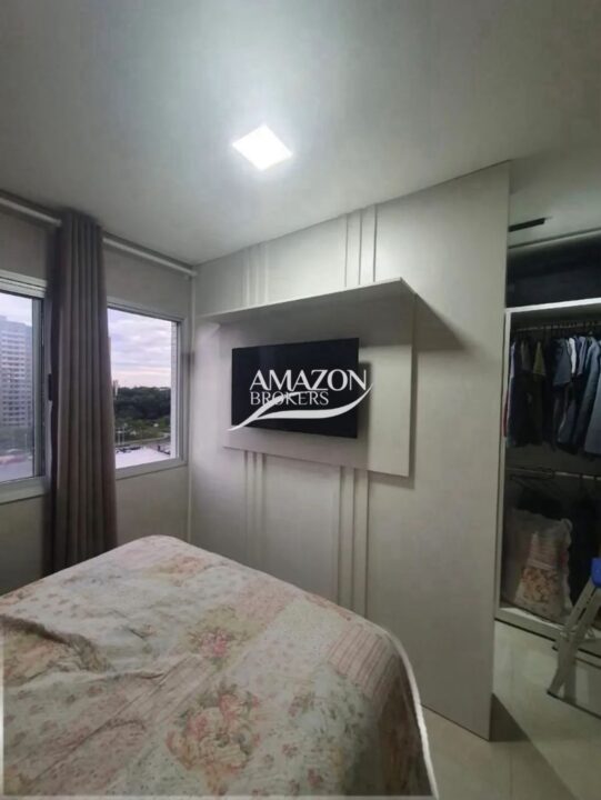 CONDOMÍNIO PALM BEACH, ALEIXO - APARTAMENTO 86m2 - DISPONÍVEL PARA LOCAÇÃO