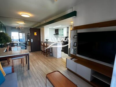 HOTEL ADRIANÓPOLIS, FLAT MOBILIADO 47m2 - DISPONÍVEL PARA LOCAÇÃO