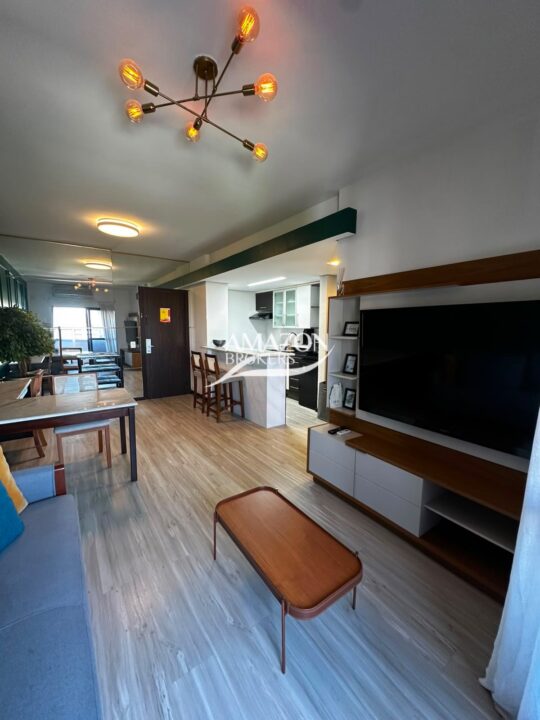 HOTEL ADRIANÓPOLIS, FLAT MOBILIADO 47m2 - DISPONÍVEL PARA LOCAÇÃO