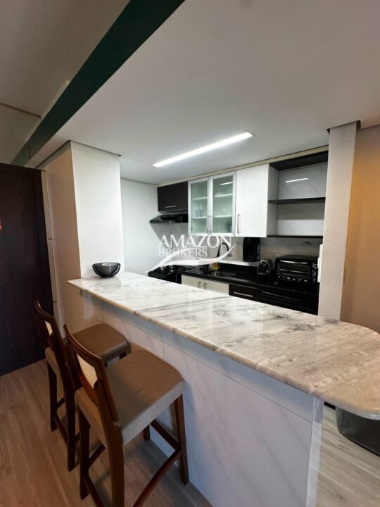 HOTEL ADRIANÓPOLIS, FLAT MOBILIADO 47m2 - DISPONÍVEL PARA LOCAÇÃO