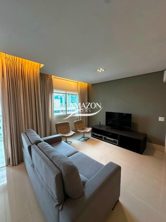 CONDOMÍNIO AUTHENTIC, BAIRRO ADRIANÓPOLIS - APARTAMENTO MOBILIADO 140m2 - DISPONÍVEL PARA VENDA