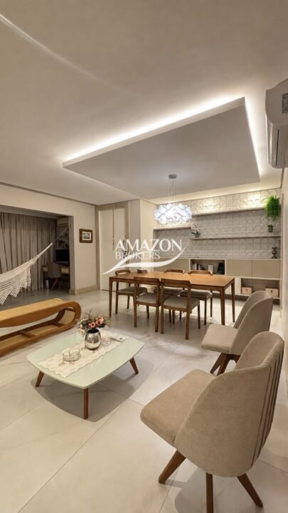 SAINT PIERRE CONDOMÍNIO, NOSSA SRA, DAS GRAÇAS, APARTAMENTO MOBILIADO 180m2 - DISPONÍVEL PARA LOCAÇÃO