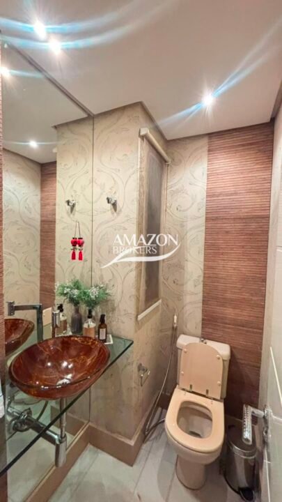 SAINT PIERRE CONDOMÍNIO, NOSSA SRA, DAS GRAÇAS, APARTAMENTO MOBILIADO 180m2 - DISPONÍVEL PARA LOCAÇÃO