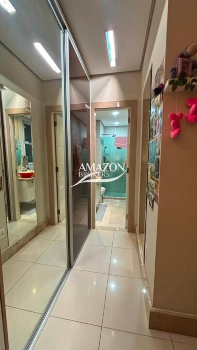 SAINT PIERRE CONDOMÍNIO, NOSSA SRA, DAS GRAÇAS, APARTAMENTO MOBILIADO 180m2 - DISPONÍVEL PARA LOCAÇÃO