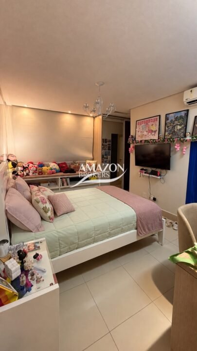 SAINT PIERRE CONDOMÍNIO, NOSSA SRA, DAS GRAÇAS, APARTAMENTO MOBILIADO 180m2 - DISPONÍVEL PARA LOCAÇÃO