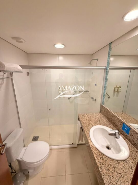 FLAT MOBILIADO 29m2 NO HOTEL BLUE TREE PREMIUM, ADRIANÓPOLIS - DISPONÍVEL PARA VENDA