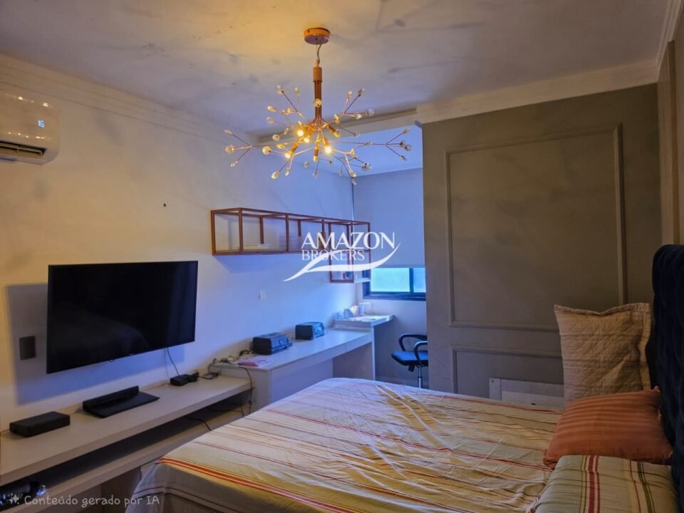 EDIFÍCIO CASTELLI, PONTA NEGRA - APARTAMENTO 180m2 - DISPONÍVEL PARA LOCAÇÃO