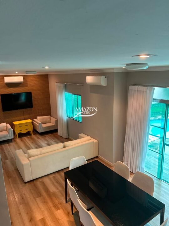 CONDOMÍNIO PONTA NEGRA - CASA DUPLEX MOBILIADA 200m2 - DISPONÍVEL PARA LOCAÇÃO