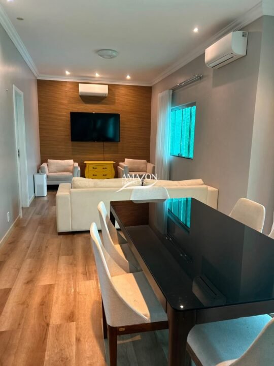 CONDOMÍNIO PONTA NEGRA - CASA DUPLEX MOBILIADA 200m2 - DISPONÍVEL PARA LOCAÇÃO