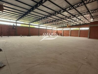 GALPÃO COMERCIAL E INDUSTRIAL 1.221,02m2 - TARUMÃ, AO LADO DO AERPORTO - DISPONÍVEL PARA LOCAÇÃO