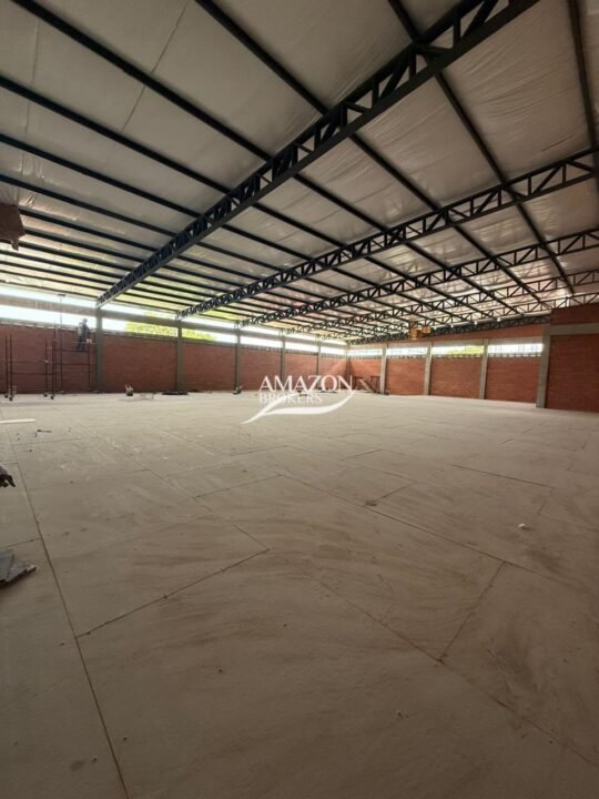 GALPÃO COMERCIAL E INDUSTRIAL 1.221,02m2 - TARUMÃ, AO LADO DO AERPORTO - DISPONÍVEL PARA LOCAÇÃO