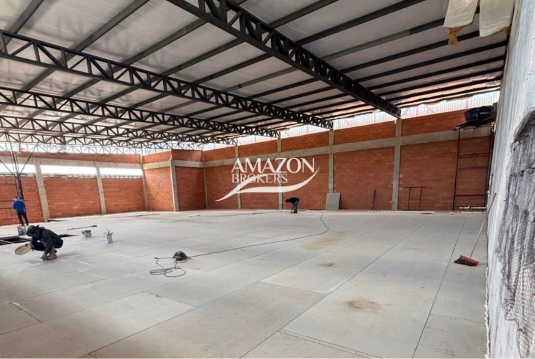 GALPÃO COMERCIAL E INDUSTRIAL 1.221,02m2 - TARUMÃ, AO LADO DO AERPORTO - DISPONÍVEL PARA LOCAÇÃO