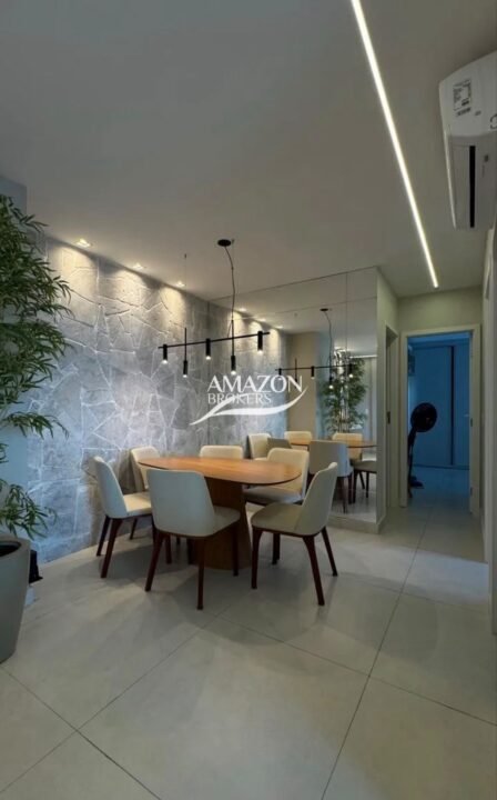 GARDEN CLUB RESIDENCIAL, BAIRRO PARQUE 10 - APARTAMENTO MOBILIADO 133m2 - DISPONÍVEL PARA VENDA