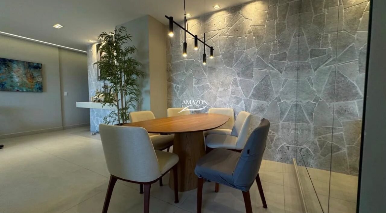 GARDEN CLUB RESIDENCIAL, BAIRRO PARQUE 10 - APARTAMENTO MOBILIADO 133m2 - DISPONÍVEL PARA VENDA