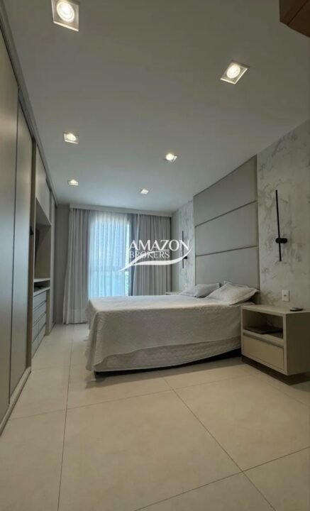 GARDEN CLUB RESIDENCIAL, BAIRRO PARQUE 10 - APARTAMENTO MOBILIADO 133m2 - DISPONÍVEL PARA VENDA
