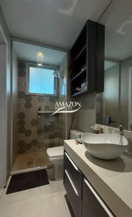 GARDEN CLUB RESIDENCIAL, BAIRRO PARQUE 10 - APARTAMENTO MOBILIADO 133m2 - DISPONÍVEL PARA VENDA