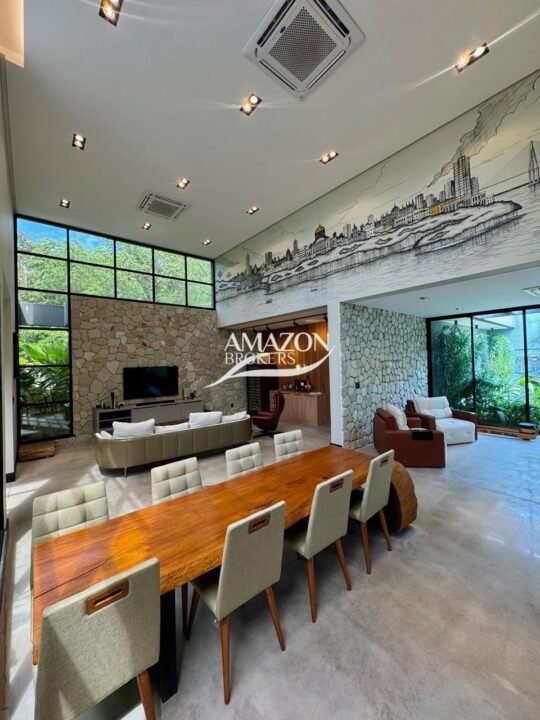 MIARINA RIO BELLO CONDOMÍNIO, PONTA NEGRA - CASA TÉRREA 335,42m2 - DISPONÍVEL PARA VENDA